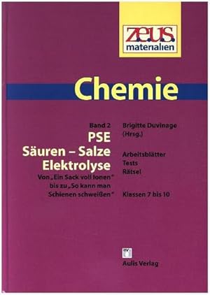 Imagen del vendedor de PSE - Suren - Salze - Elektrolyse a la venta por AHA-BUCH GmbH