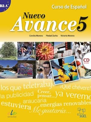 Bild des Verkufers fr Nuevo Avance 5. Vol.5 : Curso de Espaol / Kursbuch mit Audio-CD. Nivel B2.1 zum Verkauf von AHA-BUCH GmbH