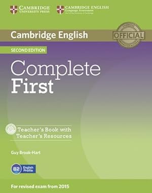 Immagine del venditore per Complete First - Second Edition. Teacher's Book with Teacher's Resource CD-ROM venduto da AHA-BUCH GmbH