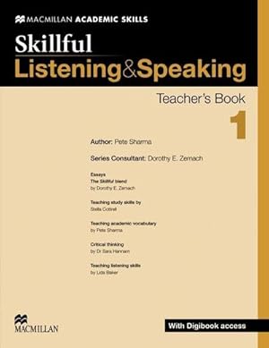 Bild des Verkufers fr Skillful Level 1 - Listening & Speaking, Teacher's Book with Digibook access, Key and 2 Class Audio-CDs zum Verkauf von AHA-BUCH GmbH