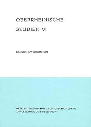Immagine del venditore per Barock am Oberrhein venduto da AHA-BUCH GmbH