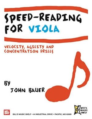 Bild des Verkufers fr Speed Reading for Viola zum Verkauf von AHA-BUCH GmbH