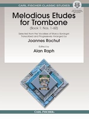 Bild des Verk�ufers f�r Melodious Etudes for Trombone, Book 1: Nos. 1-60 zum Verkauf von AHA-BUCH GmbH