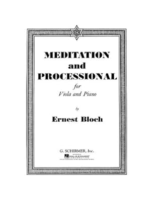 Seller image for Meditation and Processional for sale by AHA-BUCH GmbH