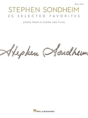 Seller image for Stephen Sondheim - 25 Selected Favorites for sale by AHA-BUCH GmbH