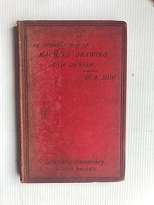 Seller image for An Introduction to Machine Drawing and Design for sale by Beach Hut Books