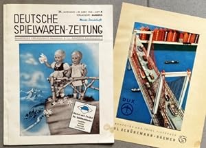 Deutsche Spielwaren-Zeitung. 31. Jahrgang Heft 4, 30. März 1940.
