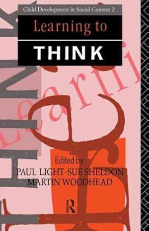 Imagen del vendedor de Learning to Think a la venta por GreatBookPrices