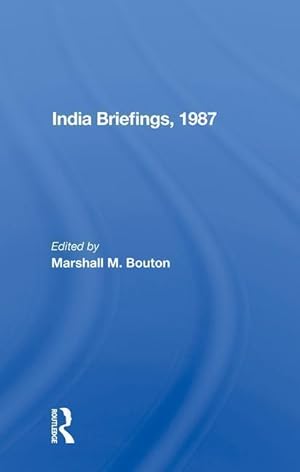 Seller image for India Briefing, 1987 for sale by moluna