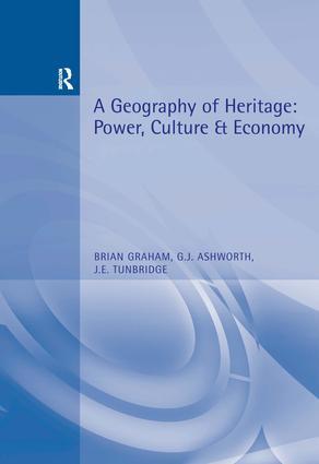 Imagen del vendedor de Graham, P: A Geography of Heritage a la venta por moluna