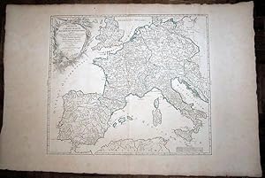 Imperium Caroli Magni. Occidentis Imperatoris / Map
