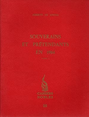 Bild des Verkufers fr Souverains et pretendants en 1964-2 volumes-N25 & 26. zum Verkauf von JP Livres