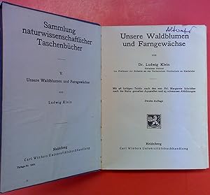 Seller image for Unsere Waldblumen und Farngewchse - Sammlung naturwissenschaftlicher Taschenbcher Band V - Zweite Auflage for sale by biblion2