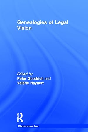 Seller image for Genealogies of Legal Vision for sale by moluna