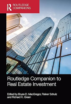 Bild des Verkufers fr Routledge Companion to Real Estate Investment zum Verkauf von moluna