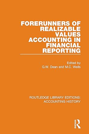 Seller image for Forerunners of Realizable Values Accounting in Financial Reporting for sale by moluna