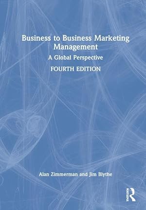 Imagen del vendedor de Business to Business Marketing Management a la venta por moluna