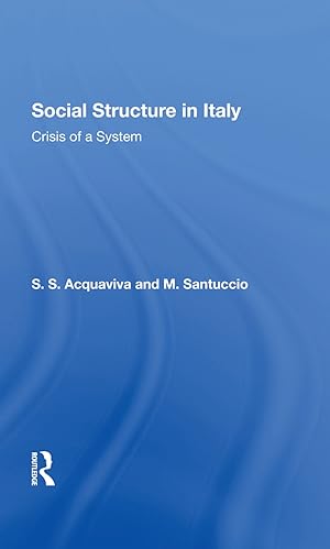 Immagine del venditore per Social Structure In Italy venduto da moluna