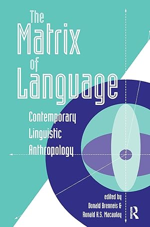 Bild des Verkufers fr Brenneis, D: The Matrix Of Language zum Verkauf von moluna