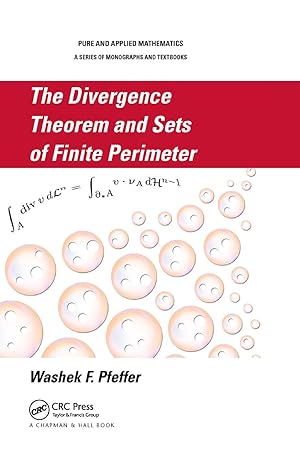 Bild des Verkufers fr Pfeffer, W: The Divergence Theorem and Sets of Finite Perime zum Verkauf von moluna