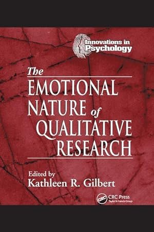 Seller image for The Emotional Nature of Qualitative Research for sale by moluna