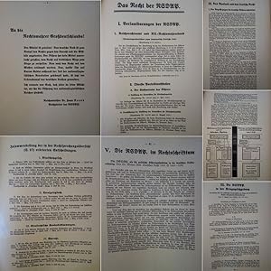 Seller image for Informationsdienst des Reichsrechtsamtes der NSDAP. Jahrgang 4 Heft 9/10 September / Oktober 1939 Vertraulich! Nur fr den Dienstgebrauch! * K r i e g s g e s e t z g e b u n g / R e c h t d e r N S D A P. / P a r t e i g e r i c h t s b a r k e i t / G e r i c h t s u r t e i l e gegen Juden wegen sog. R a s s e n s c h a n d e for sale by Galerie fr gegenstndliche Kunst