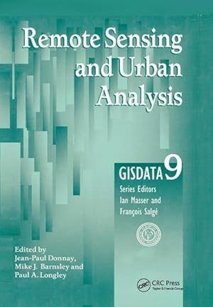 Imagen del vendedor de Remote Sensing and Urban Analysis a la venta por moluna