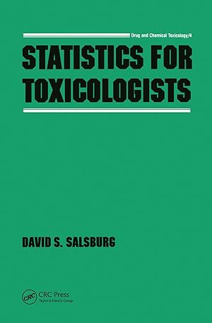 Imagen del vendedor de Salsburg, D: Statistics for Toxicologists a la venta por moluna