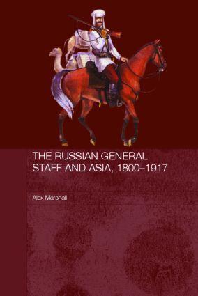 Bild des Verkufers fr Marshall, A: The Russian General Staff and Asia, 1860-1917 zum Verkauf von moluna