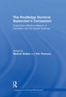 Bild des Verkufers fr The Routledge Doctoral Supervisor\ s Companion zum Verkauf von moluna