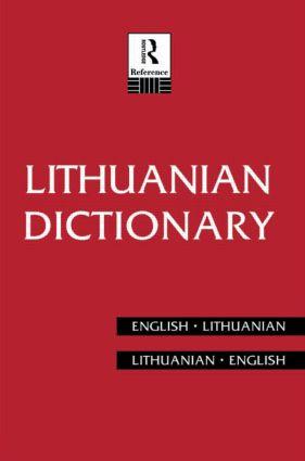 Image du vendeur pour Piesarskas, B: Lithuanian Dictionary mis en vente par moluna