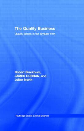 Seller image for Blackburn, R: The Quality Business for sale by moluna