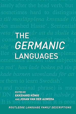 Immagine del venditore per Konig, E: The Germanic Languages venduto da moluna