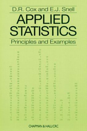 Imagen del vendedor de Cox, D: Applied Statistics - Principles and Examples a la venta por moluna