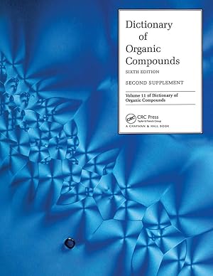 Seller image for Dictionary Organic Compounds, Sixth Edition, Supplement 2 for sale by moluna