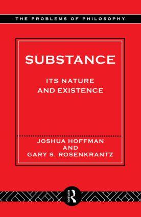 Seller image for Hoffman, J: Substance for sale by moluna