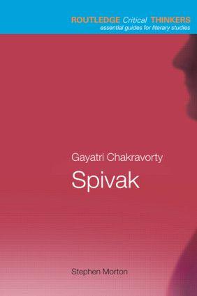 Bild des Verkufers fr Morton, S: Gayatri Chakravorty Spivak zum Verkauf von moluna