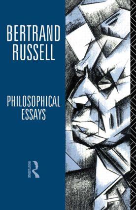 Immagine del venditore per Russell, B: Philosophical Essays venduto da moluna