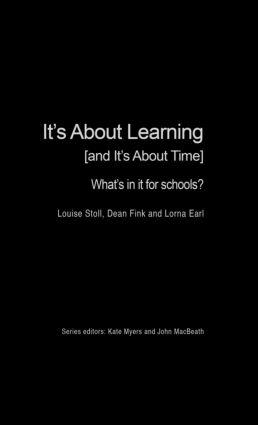 Bild des Verkufers fr Stoll, L: It\ s About Learning (and It\ s About Time) zum Verkauf von moluna