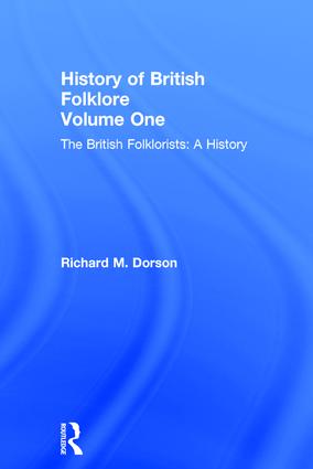 Bild des Verkufers fr Dorson, R: British Folklorists zum Verkauf von moluna