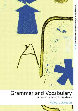 Immagine del venditore per Jackson, H: Grammar and Vocabulary venduto da moluna