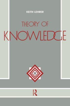 Immagine del venditore per Lehrer, K: Theory of Knowledge venduto da moluna