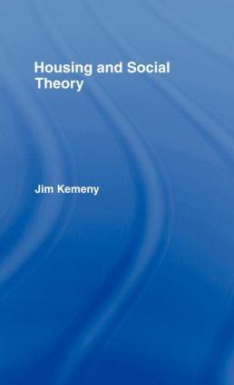 Seller image for Kemeny, J: Housing and Social Theory for sale by moluna