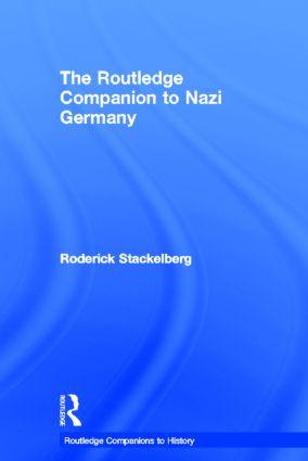 Seller image for Stackelberg, R: The Routledge Companion to Nazi Germany for sale by moluna