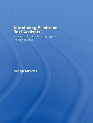 Seller image for Adolphs, S: Introducing Electronic Text Analysis for sale by moluna