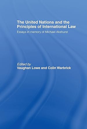 Seller image for The United Nations and the Principles of International Law for sale by moluna