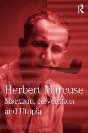 Image du vendeur pour Marcuse, H: Marxism, Revolution and Utopia mis en vente par moluna