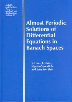 Bild des Verkufers fr Hino, Y: Almost Periodic Solutions of Differential Equations zum Verkauf von moluna