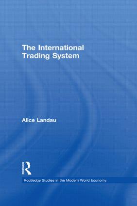 Bild des Verkufers fr Landau, A: The International Trading System zum Verkauf von moluna