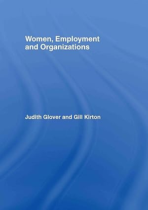 Seller image for Glover, J: Women, Employment and Organizations for sale by moluna